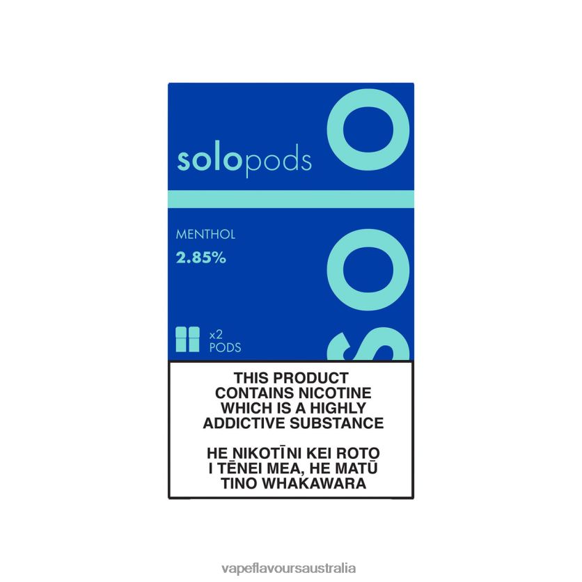 Vape Australia - Solo Replacement Pod 2-Pack Menthol TDP24251