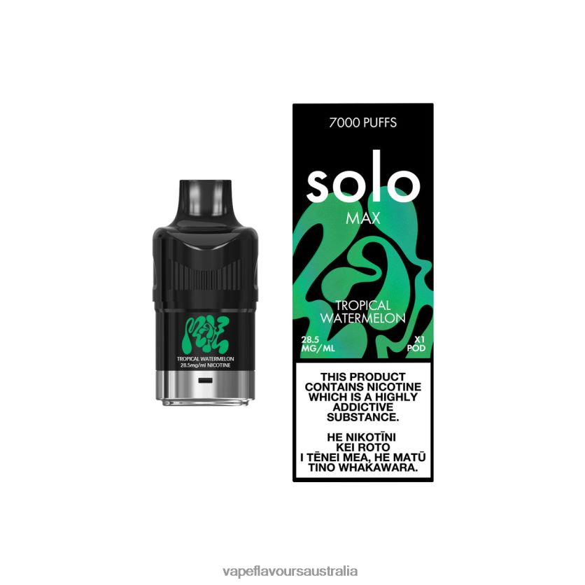 Vape Flavours Australia - Solo MAX Pod Tropical Watermelon TDP24282