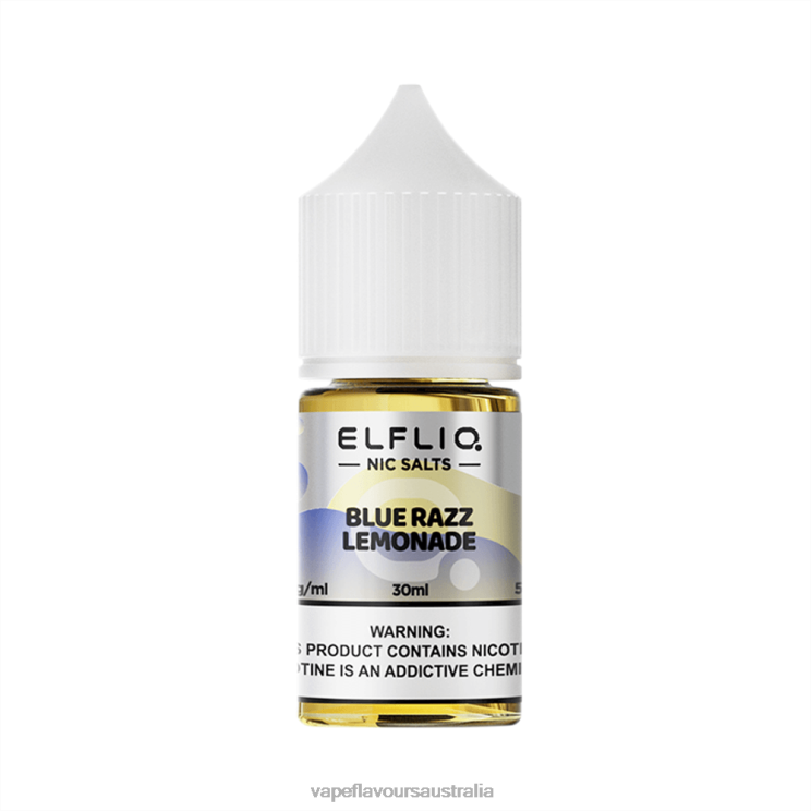 ELFBAR ELFLIQ nic salt 30ml BLUE RAZZ LEMONADE 6XXVJ10 Vape Liquid