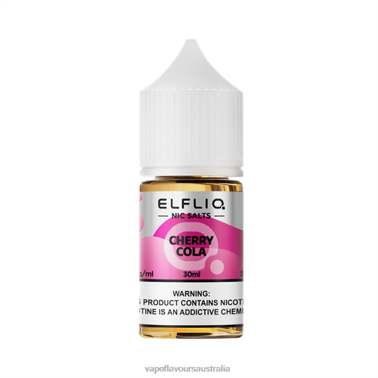 ELFBAR ELFLIQ nic salt 30ml CHERRY COLA 6XXVJ14 Vape Pod Kit