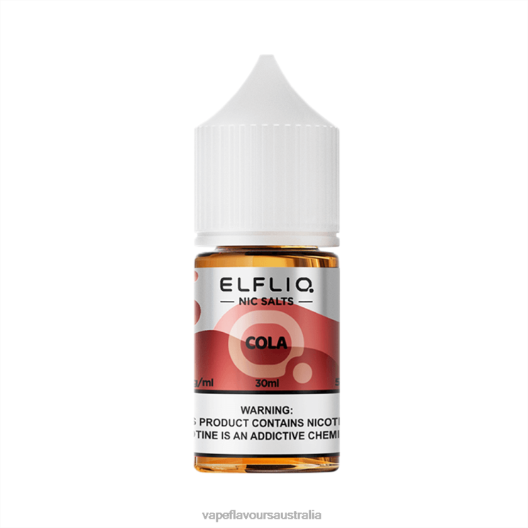 ELFBAR ELFLIQ nic salt 30ml COLA 6XXVJ15 Vape Liquid