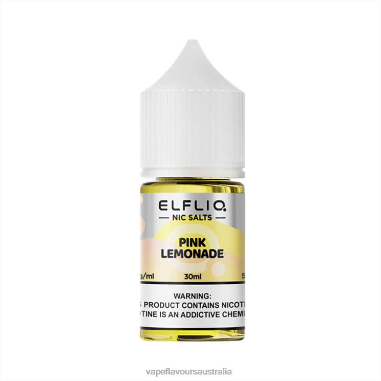 ELFBAR ELFLIQ nic salt 30ml PINK LEMONADE 6XXVJ25 Vape Liquid