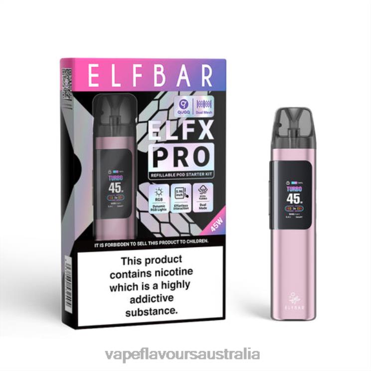 ELFBAR ELFX Pro Open Pod Device Pink 6XXVJ4 Vape Pod Kit