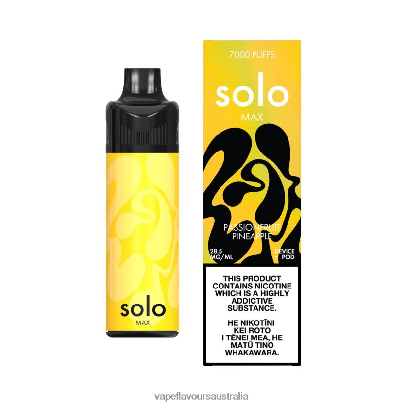 Vape Pod Kit - Solo MAX Pod Kit Passionfruit Pineapple TDP24269