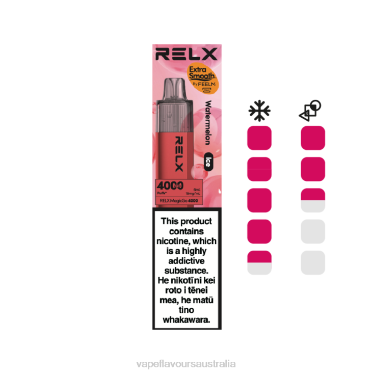 Vape Flavours Australia - RELX MagicGo 4000 Disposable Vape Watermelon (Ice) HP4267
