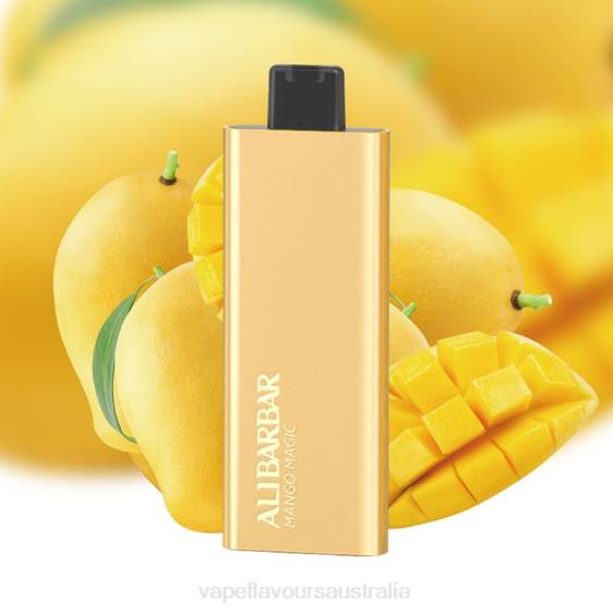 Vape Flavours Australia - Alibarbar Pandora 7000 Disposable Vape Mango Magic F8RD67