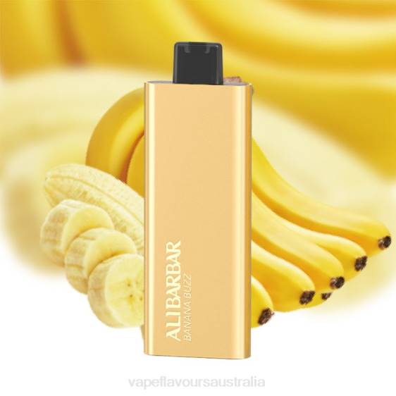 Vape Liquid - Alibarbar Pandora 7000 Disposable Vape Banana Buzz F8RD65