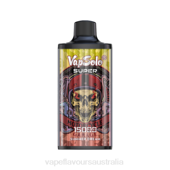 Vape Nicotine Australia - Vapsolo SUPER Disposable Vape Summer Dream F8RD118