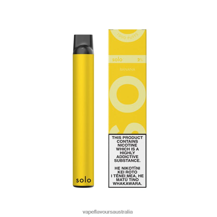 Vape Australia - Solo Disposable Vape Banana TDP24211