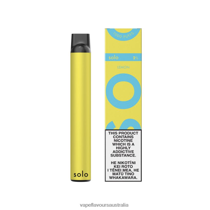 Vape Liquid - Solo Disposable Vape Lemon TDP24215
