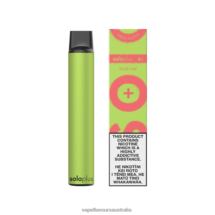 Vape Pod Kit - Solo Plus Disposable Vape Sour Lime TDP24234