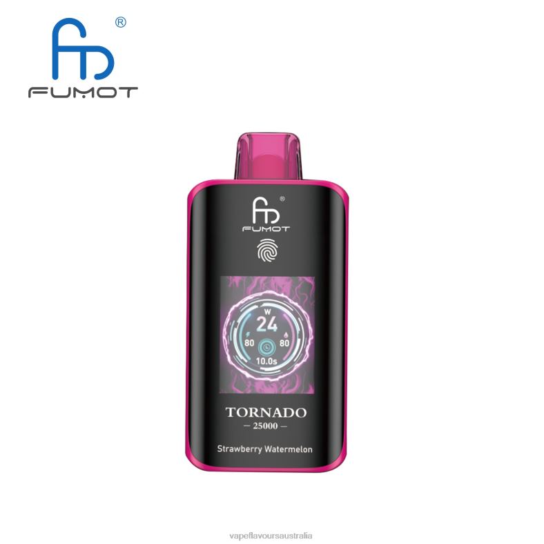 Vape Australia - Fumot Tornado 25000 Disposable Vape Strawberry Watermelon D0P8616
