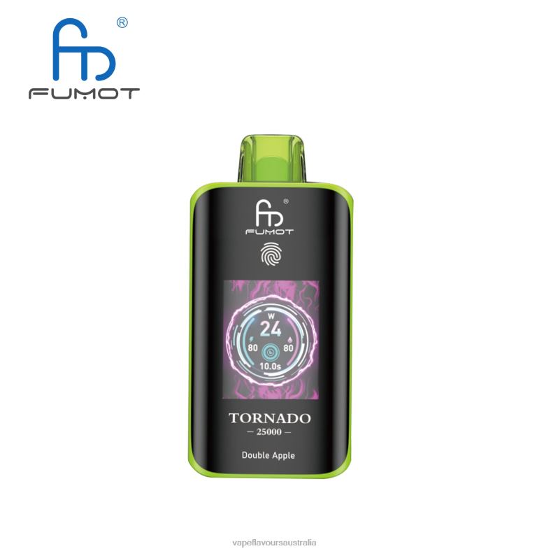 Vape Liquid - Fumot Tornado 25000 Disposable Vape Double Apple D0P865