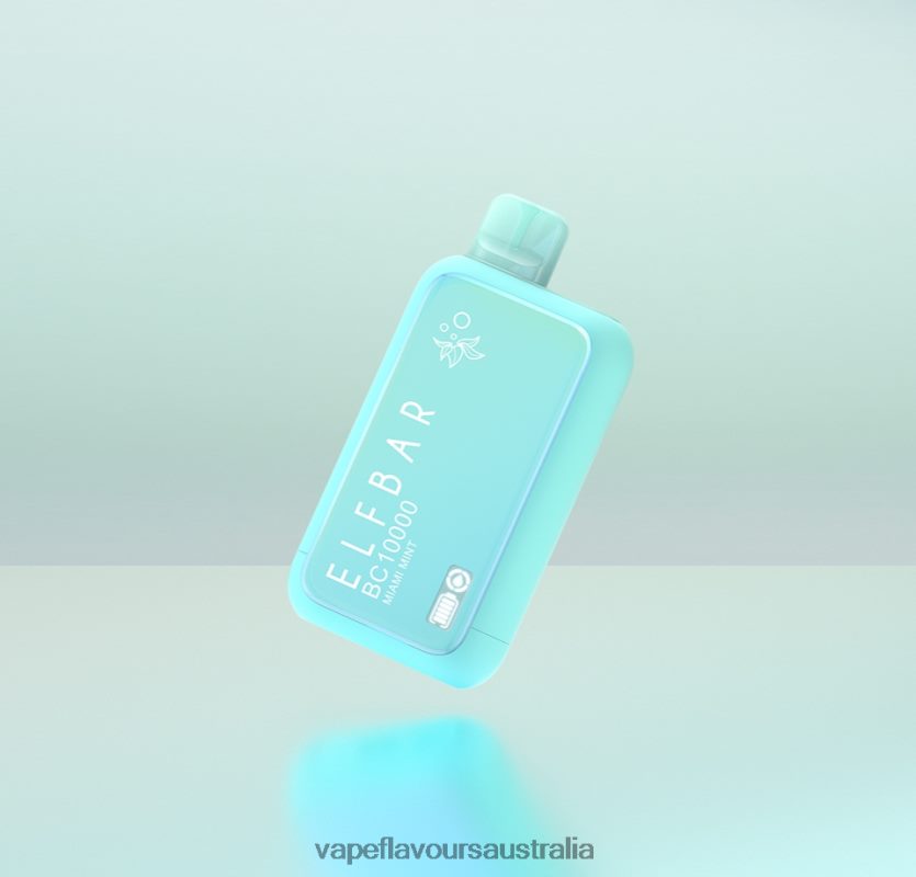 ELFBAR BC10000 6XHD8Z20 Disposable Vape Dinmol Edition Miami Mint vape pod kit