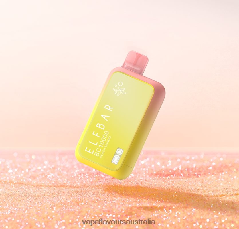 ELFBAR BC10000 6XHD8Z8 Disposable Vape Sunit Edition Peach Mango vape pod kit