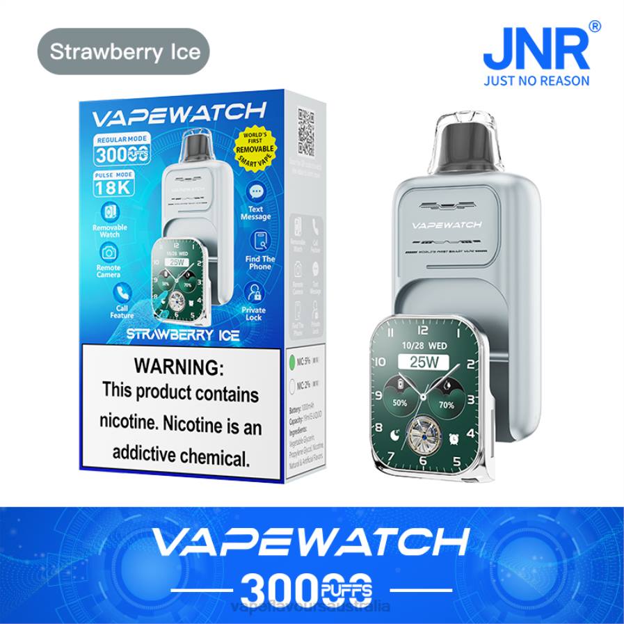 JNR JNR Vape Watch N4P010 vape flavours australia Strawberry Ice