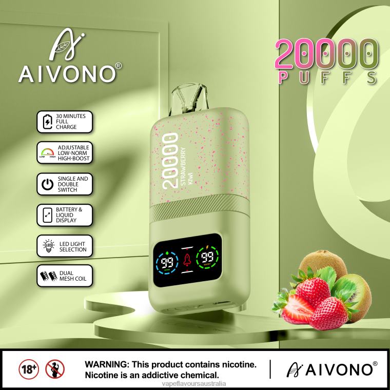 Vape Australia - Aivono AIM magic 20000 Strawberry Kiwi 2244081