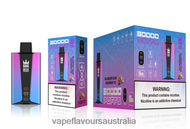 Vape Australia - Bang Box 30000 Puffs Smart Screen Blueberry Sour Raspberry Ice 6Z2R8H81