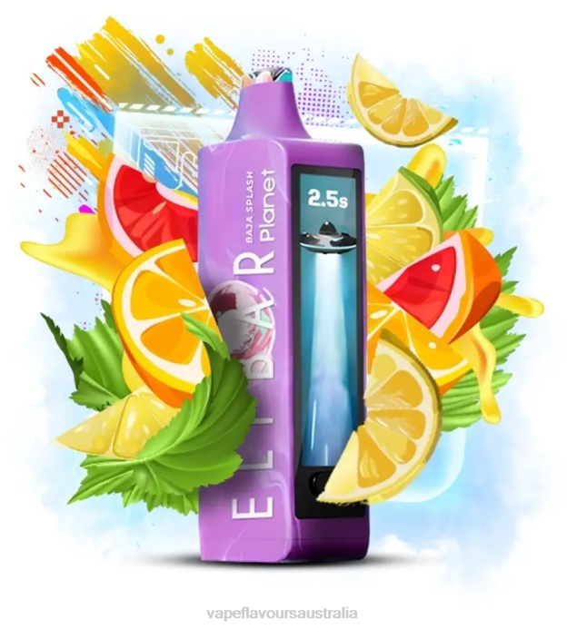 Vape Australia - Elf Bar Planet 25000 Baja Splash X4L026