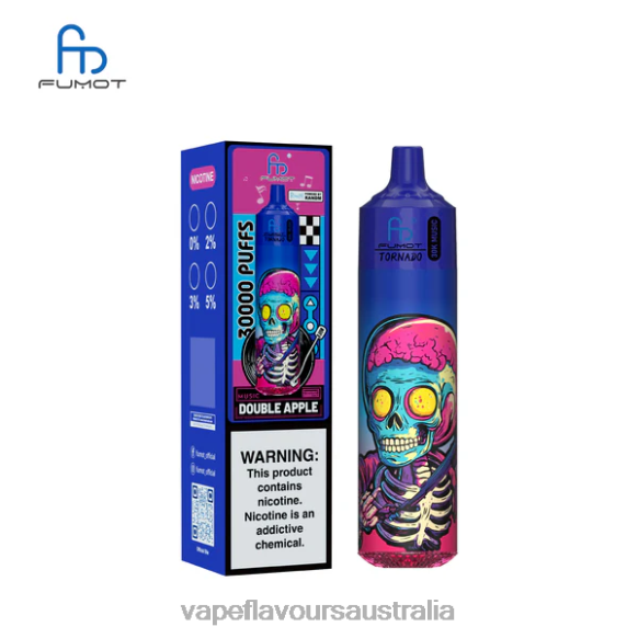Vape Australia - Fumot Tornado 30K Music Double Apple 4N82811