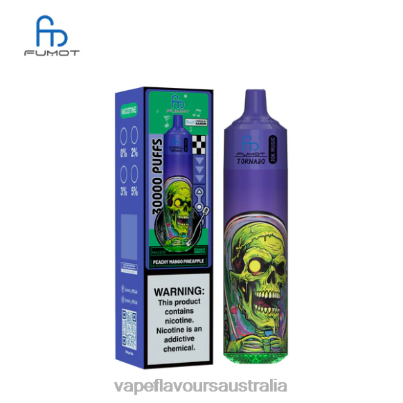 Vape Australia - Fumot Tornado 30K Music Peachy Mango Pineapple 4N82821