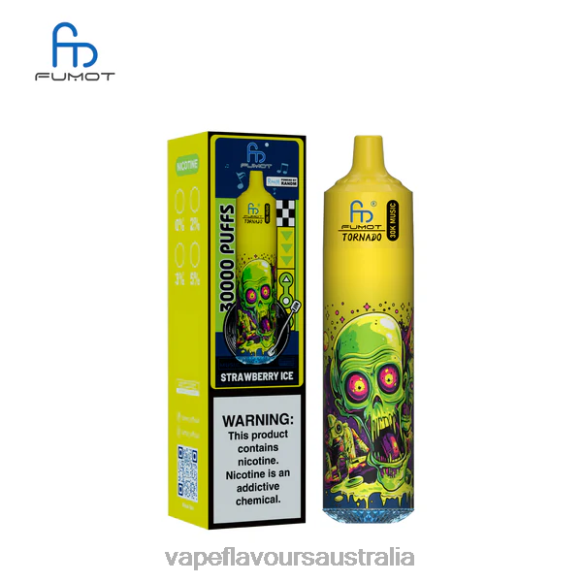 Vape Australia - Fumot Tornado 30K Music Strawberry Ice 4N82826