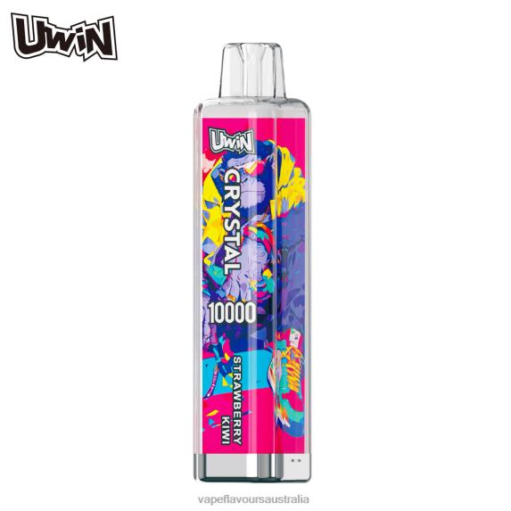 Vape Australia - UWIN CRYSTAL 10000 DISPOSABLE VAPE Strawberry Kiwi RB44411