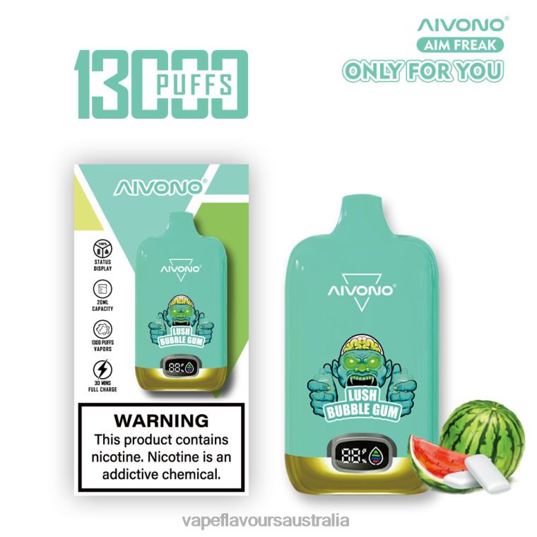 Vape Flavours Australia - Aivono AIM FREAK 13000 Lush Bubble Gum 22440247