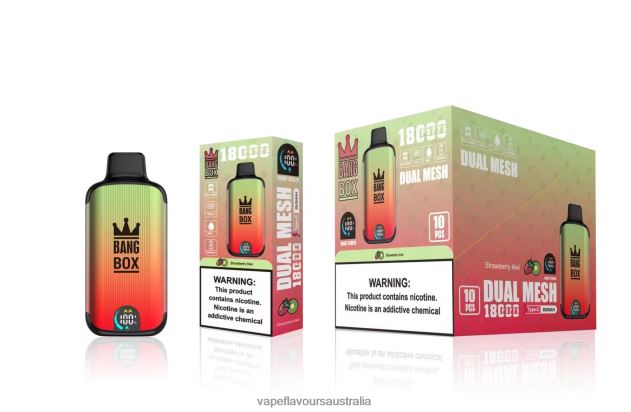 Vape Flavours Australia - Bang Box 18000 puffs Strawberry Kiwi 6Z2R8H92