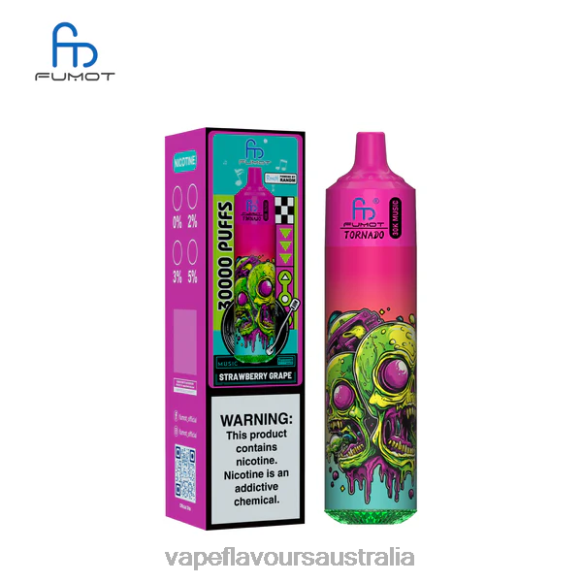 Vape Flavours Australia - Fumot Tornado 30K Music Strawberry Grape 4N82827