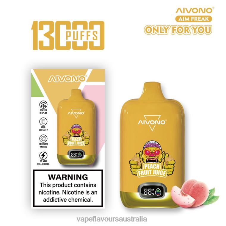 Vape Liquid - Aivono AIM FREAK 13000 Peach Fruit Juice 22440245