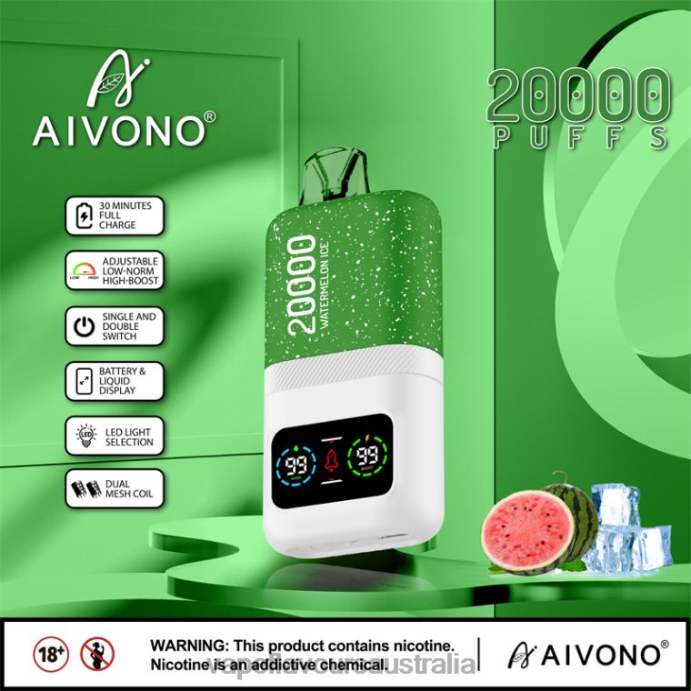 Vape Liquid - Aivono AIM magic 20000 Watermelon Ice 2244075