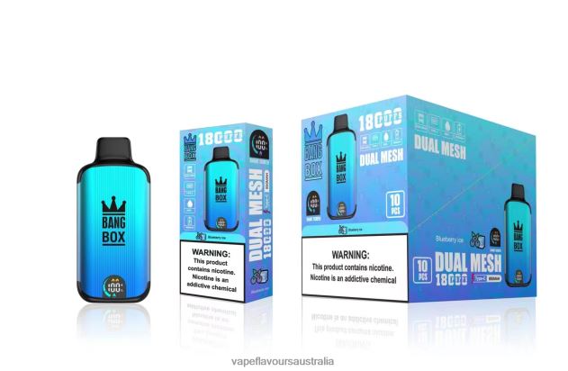 Vape Liquid - Bang Box 18000 puffs Blueberry Ice 6Z2R8H90