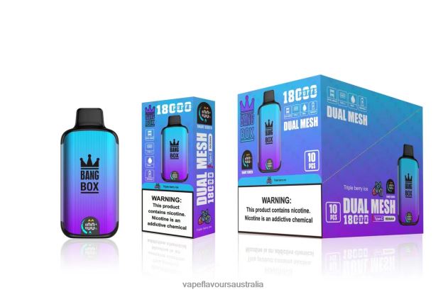 Vape Liquid - Bang Box 18000 puffs Triple Berry Ice 6Z2R8H95