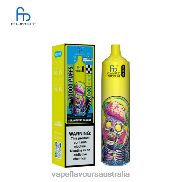 Vape Liquid - Fumot Tornado 30K Music Strawberry Banana 4N82825