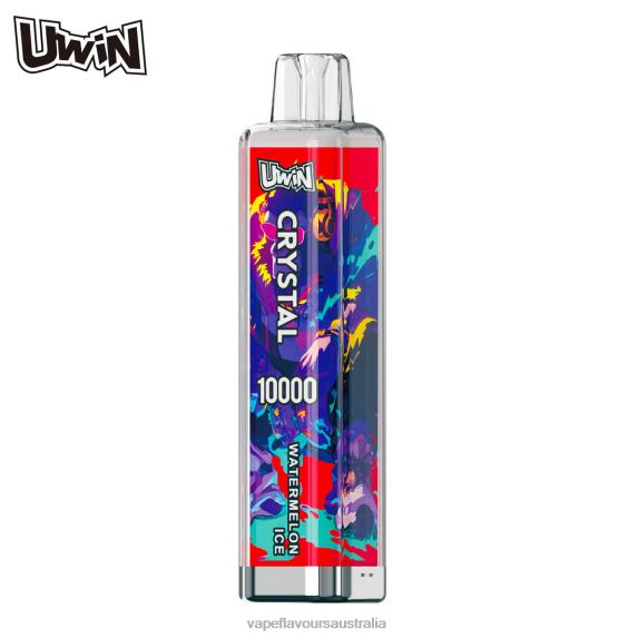 Vape Liquid - UWIN CRYSTAL 10000 DISPOSABLE VAPE Watermelon Ice RB4445