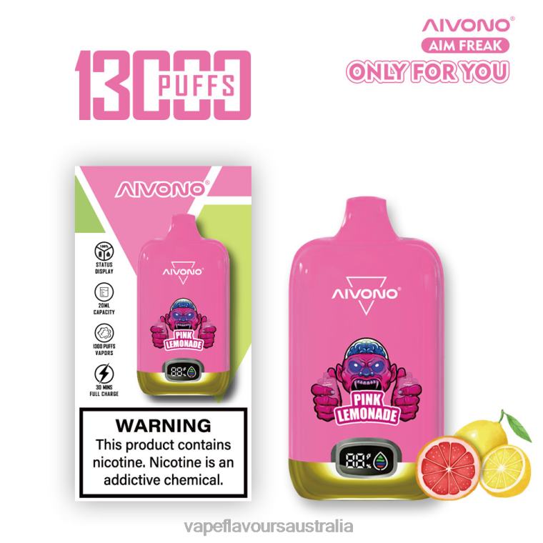 Vape Pod Kit - Aivono AIM FREAK 13000 Pink Lemonade 22440249