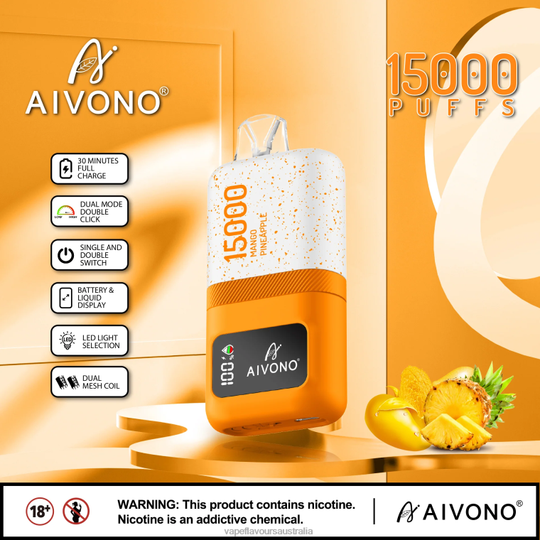 Vape Pod Kit - Aivono AIM magic 15000 Mango Pineapple 2244069