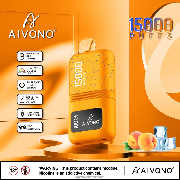 Vape Pod Kit - Aivono AIM magic 15000 Peach Ice 2244059