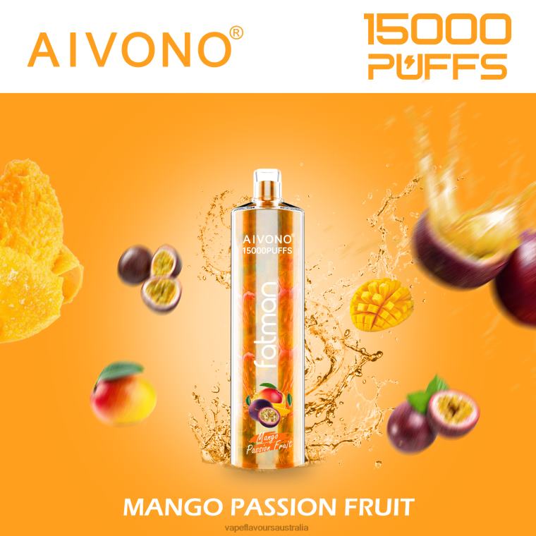 Vape Pod Kit - Aivono FATMAN 15000 Mango Passion Fruit 2244019