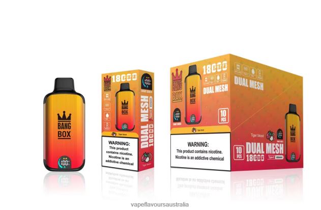Vape Pod Kit - Bang Box 18000 puffs Tiger Blood 6Z2R8H94