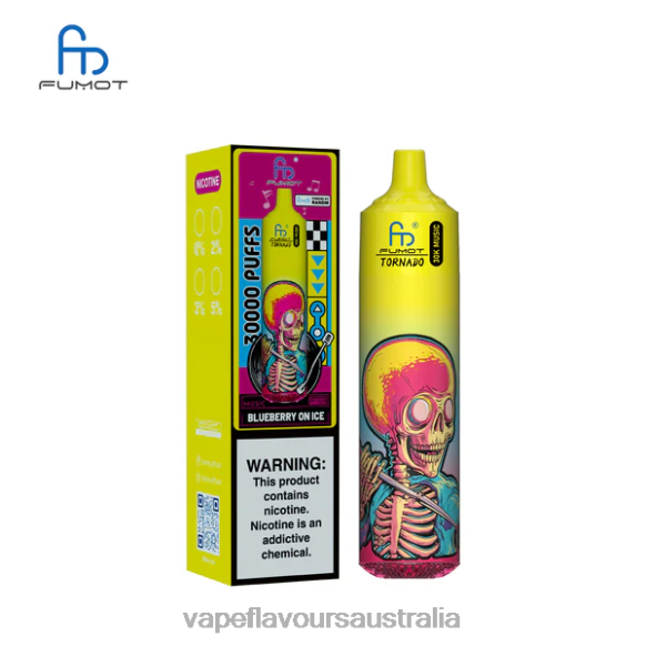 Vape Pod Kit - Fumot Tornado 30K Music Blueberry On Ice 4N8284