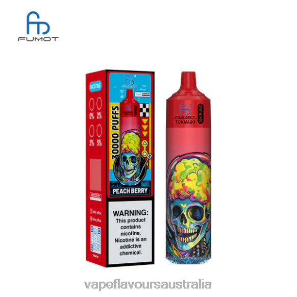 Vape Pod Kit - Fumot Tornado 30K Music Peach Berry 4N82819