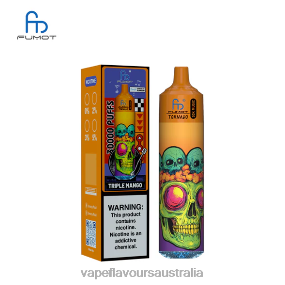Vape Pod Kit - Fumot Tornado 30K Music Triple Mango 4N82829