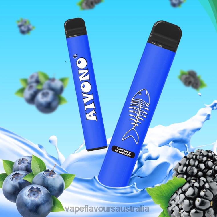Vape Australia - Aivono AIM FISHBONE 600 Blueberry Raspberry 22440281