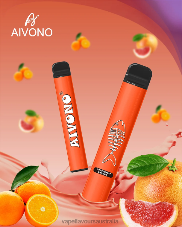 Vape Liquid - Aivono AIM FISHBONE 600 Grapefruit Orange 22440280