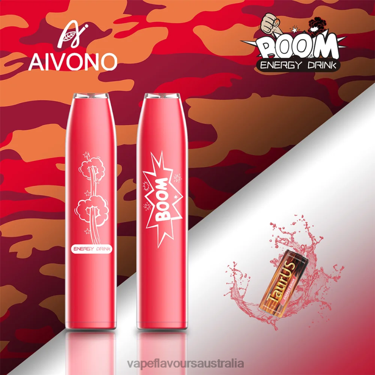 Vape Nicotine Australia - Aivono AIM BOOM 600 Energy Drink 22440358