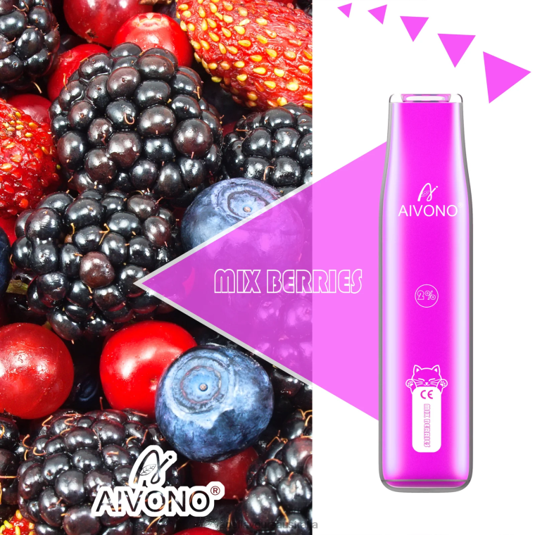 Vape Nicotine Australia - Aivono AIM CAT 400 Mix Berries 22440343