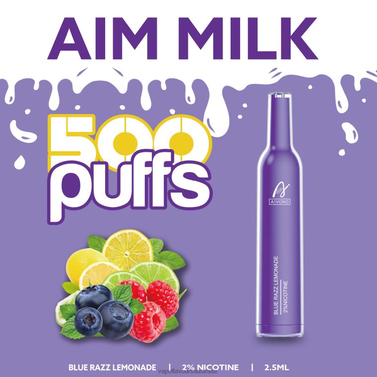 Vape Pod Kit - Aivono AIM MILK 500 Blue Razz Lemonade 22440264