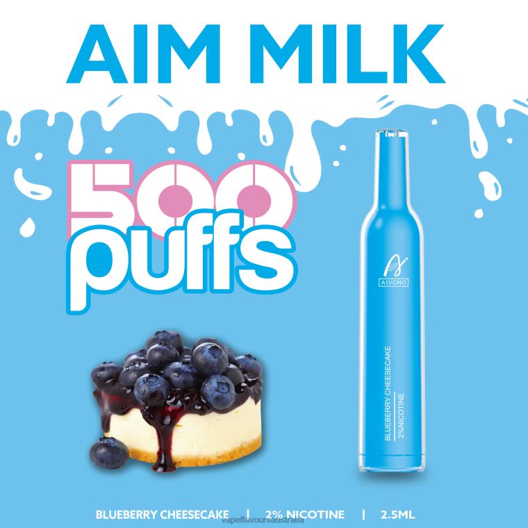 Vape Pod Kit - Aivono AIM MILK 500 Blueberry Cheese Cake 22440274